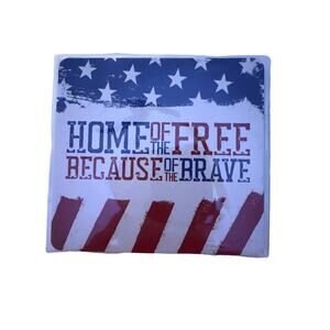 VFW Patriotic Coasters‎ Home of the Free Because of the Brave Set of 2